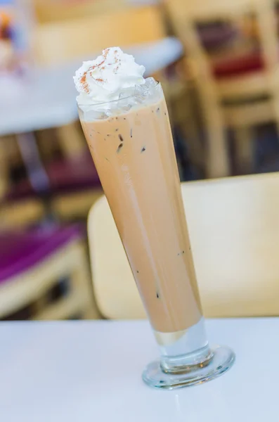 Iced mocha kaffe — Stockfoto