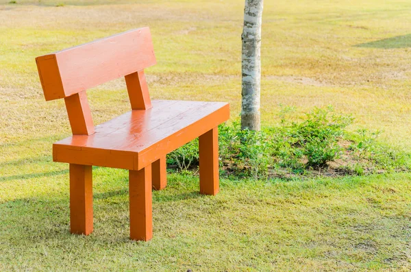 Bench in park — Stock Photo, Image