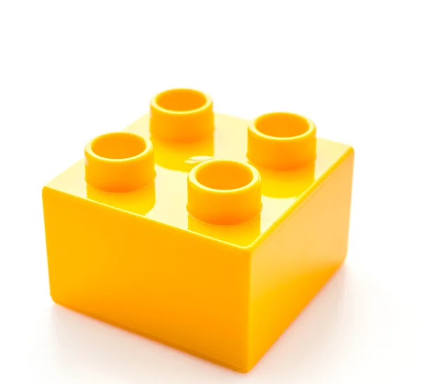 Plastické bloky hračka — Stock fotografie
