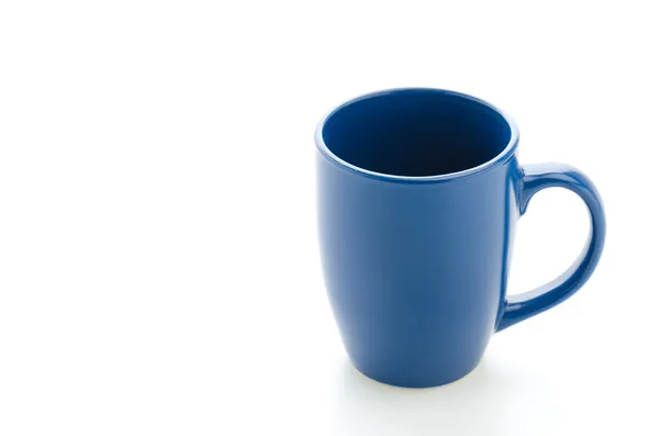 Mug isolé sur blanc — Photo