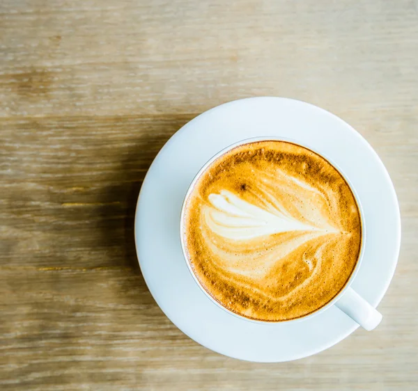 Latte koffie — Stockfoto