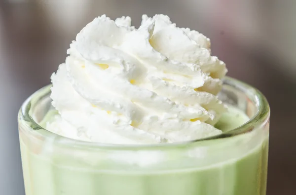 Frappe de chá verde — Fotografia de Stock