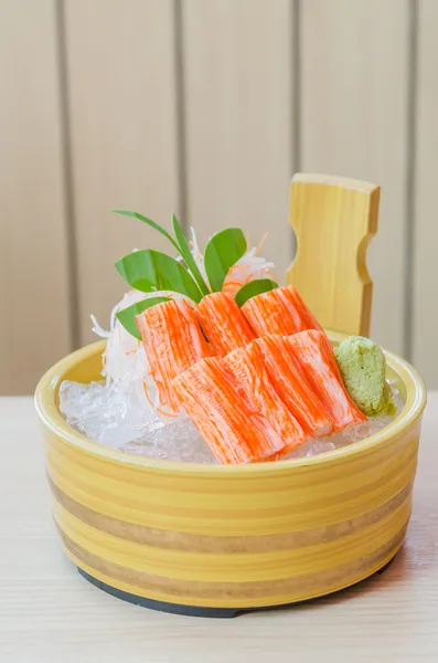 Stick krab sashimi — Stockfoto