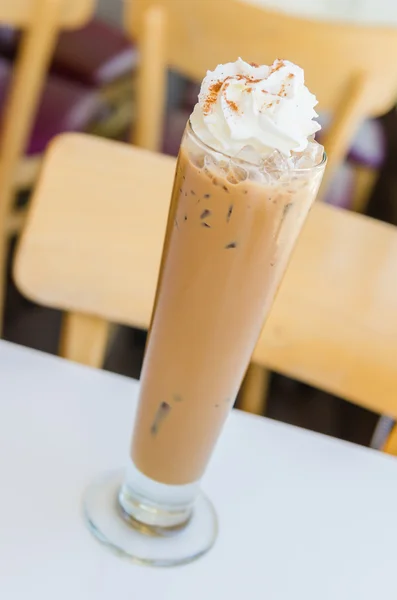 Iced mocha coffee — Stock Photo, Image