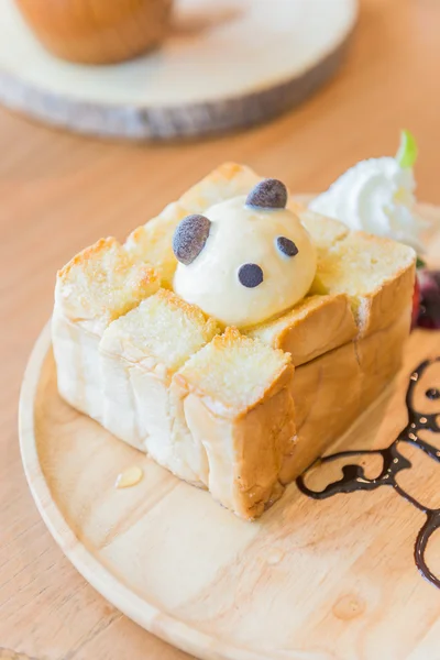 蜂蜜トースト — ストック写真
