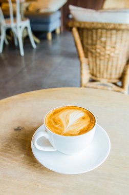 Latte kahve.