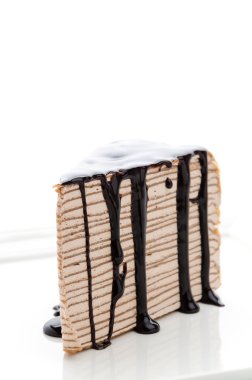 çikolatalı krep pasta