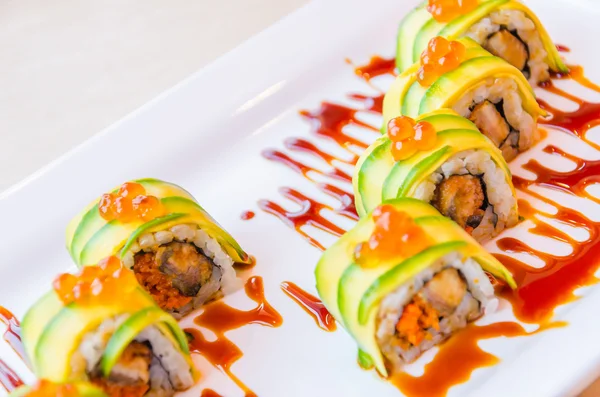 Rotoli di sushi — Foto Stock