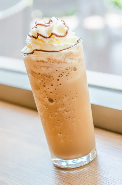 Mocha kaffe frappe — Stockfoto