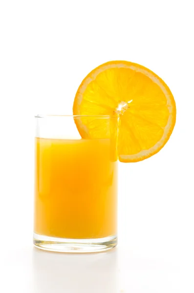 Orangensaftglas — Stockfoto