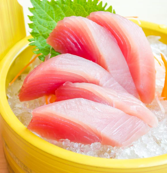 Ton balıklı sashimi — Stok fotoğraf