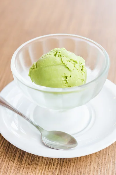 Crème glacée thé vert — Photo
