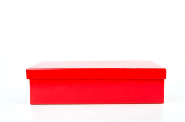 Rote Schachtel — Stockfoto
