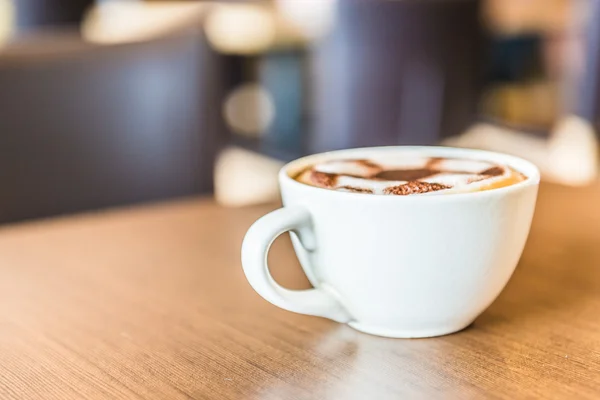 Coffee cup in coffee shop