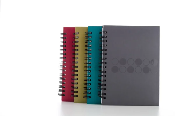 Cuadernos de colores — Foto de Stock