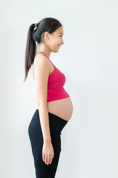 Woman pregnant — Stock Photo, Image