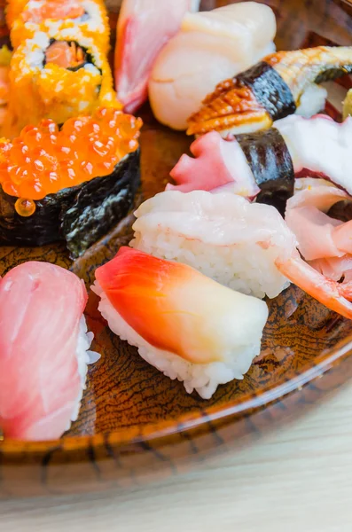 Närbild av sushi — Stockfoto