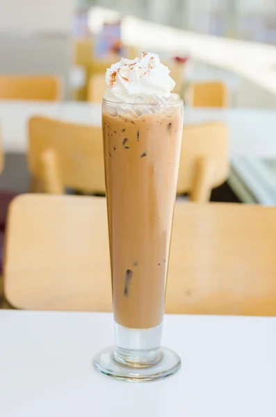 Ledové mocha káva — Stock fotografie
