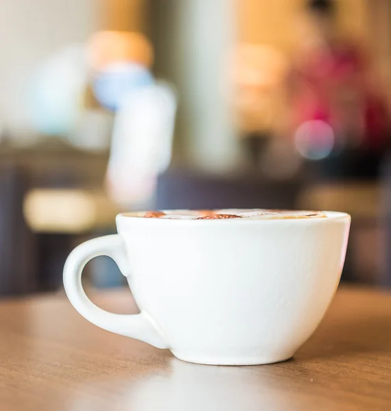 Tasse à café dans le café — Photo