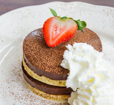 Çikolatalı puding gözleme