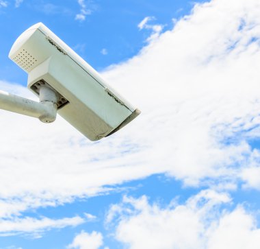 Mavi gökyüzü CCTV