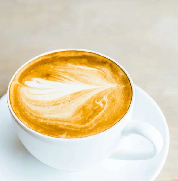 Latte koffie — Stockfoto