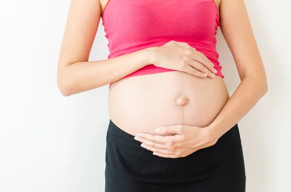 Kobieta w ciąży — Zdjęcie stockowe