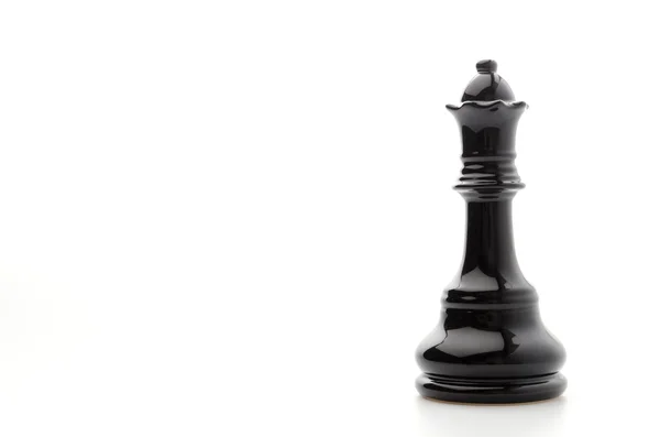 Siyah satranç — Stok fotoğraf