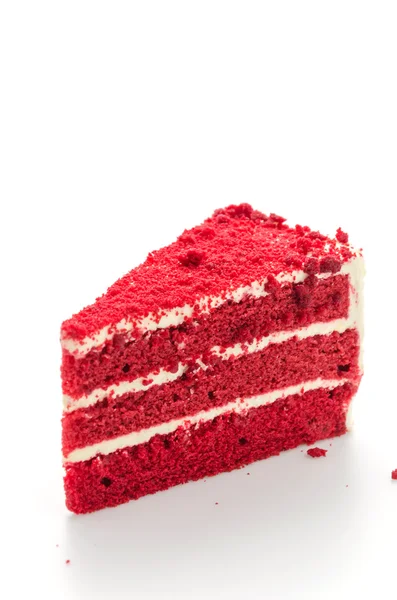 Rote Samttorte — Stockfoto