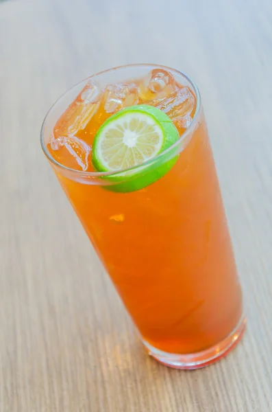 Iced lemon tea — Stock Photo, Image