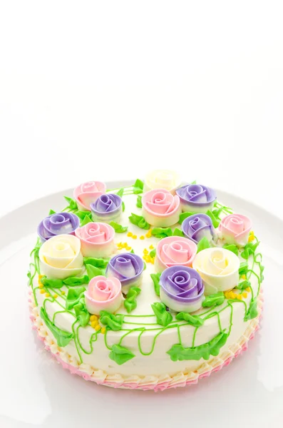 Pastel de flores — Foto de Stock