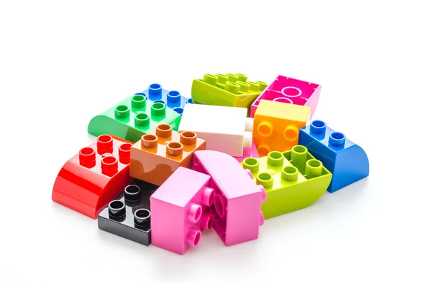 Klocki plastikowe zabawki — Zdjęcie stockowe