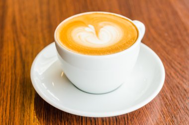 Latte kahve.