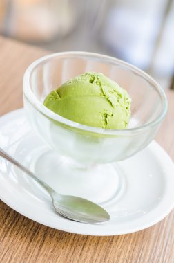yeşil çay dondurma