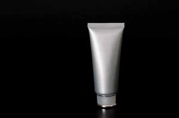 Prázdná láhev kosmetické — Stock fotografie