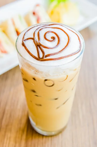 Iced mokka koffie — Stockfoto