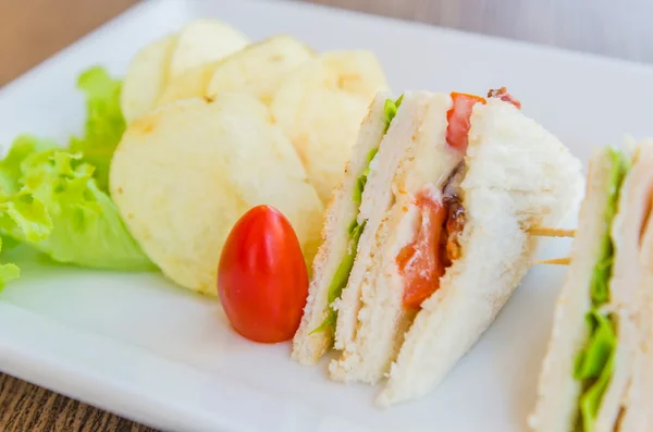 Club-Sandwiches — Stockfoto