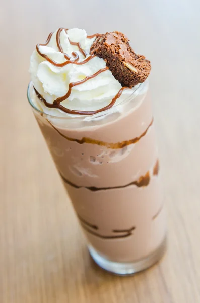 Chocolade smoothies — Stockfoto