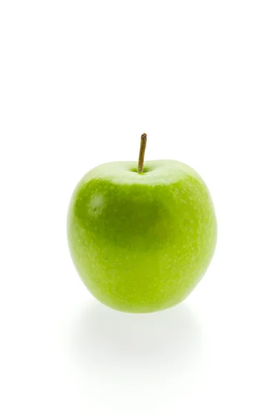 Grönt äpple — Stockfoto