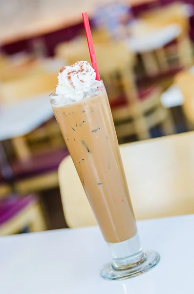 Iced mokka koffie — Stockfoto