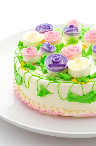 Torta di fiori — Foto Stock