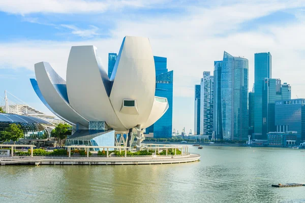 Singapore - 24 juni: artscience museum på 24 juni 2014 i singa — Stockfoto