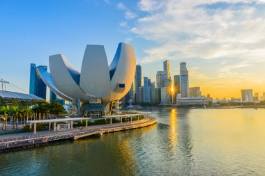 Singapur - 24 Haziran: 24 Haziran 2014 yılında singa artscience Müzesi
