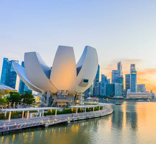 ArtScience Museum on JUNE 24, 2014 in Singapor — Stock Photo, Image