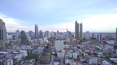 Kuala Lumpur şehrinin hızlandırılmış görüntüleri