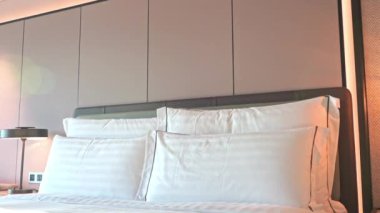 Güzel lüks otel odası iç dekorasyonu