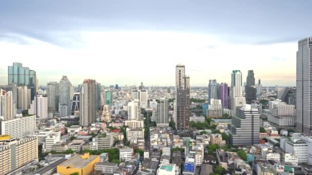 Panoramic Aerial Footage Kuala Lumpur Thailand — Vídeo de Stock