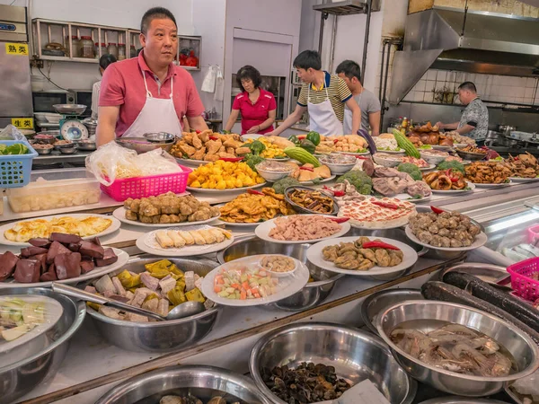 Guangdong Lufeng China April 2018 Chef Cina Tak Dikenal Dengan — Stok Foto