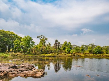 Anodard pond on Phu Kradueng mountain national park in Loei City Thailand.Phu Kradueng mountain national park the famous Travel destination
