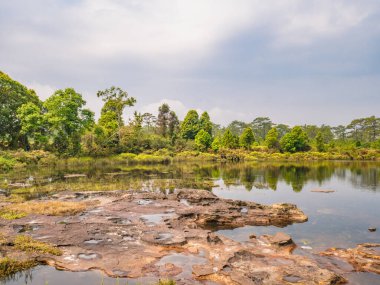 Anodard pond on Phu Kradueng mountain national park in Loei City Thailand.Phu Kradueng mountain national park the famous Travel destination